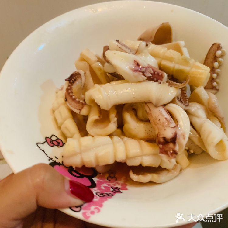 在北京的第一次尝试-彩椒炒鱿鱼