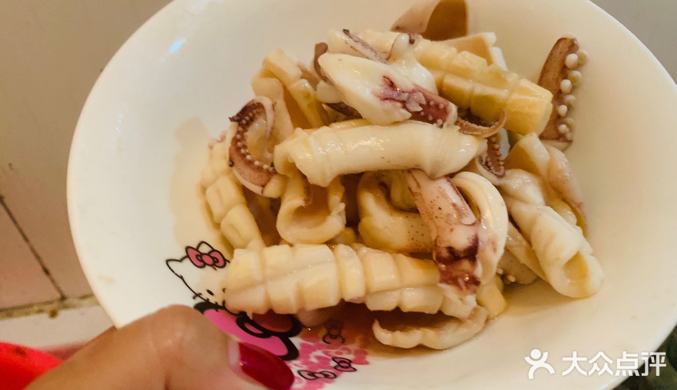 在北京的第一次尝试-彩椒炒鱿鱼