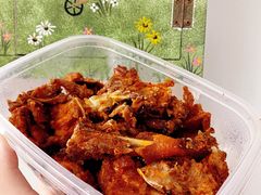 椒盐鸭架-宝轩渔府·老字号海鲜·正宗津菜(水上店)