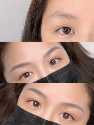 点击看大图 -杨益美学·野生眉半永久纹眉发际线