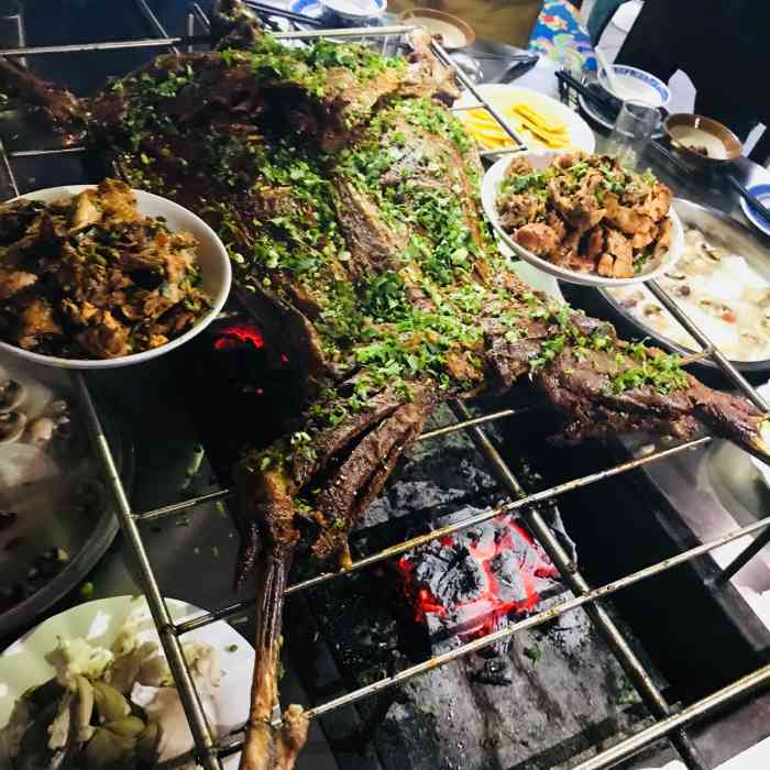 大学城烤全羊·农安休闲山庄-"工作室新年聚会的时候一起去的,下午