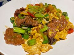 滑蛋小炒牛肉-绿茶餐厅(乐峰广场店)