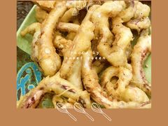 椒盐鱿鱼须-贞姨美食·老字号海鲜大排档
