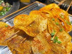 炭烤土豆片-嘎嘎鸭脑壳(蜀汉路店)