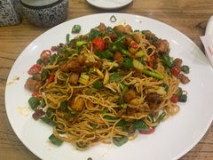 双椒鸡捞面-海富荣·锅贴·陕菜家常菜(阳光城店)