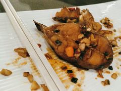 香煎野生严鱼片斤-茶油香闽南菜·花园餐厅(前埔店)