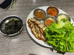 一盘五花肉-全州豆芽汤饭