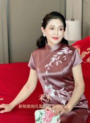 -禾米旗袍妈妈装礼服定制(嘉业国贸店)