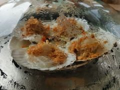 蒜蓉粉丝蒸扇贝-港畔赶海蒸汽海鲜烧烤自助(仙螺岛店)