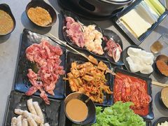 -啊美丽炭火烤肉(滑翔一店)