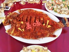 -北京龙庆四季香农家饭庄·灶台鱼·碳烤虹鳟鱼(龙庆峡店)