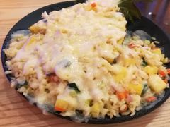 芝士菠萝炒饭-东郊椰林平价海鲜舫(大东海店)