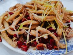 干煸鱿鱼-北戴河庆山饭店·海鲜砂锅粥(北戴河黑石路店)