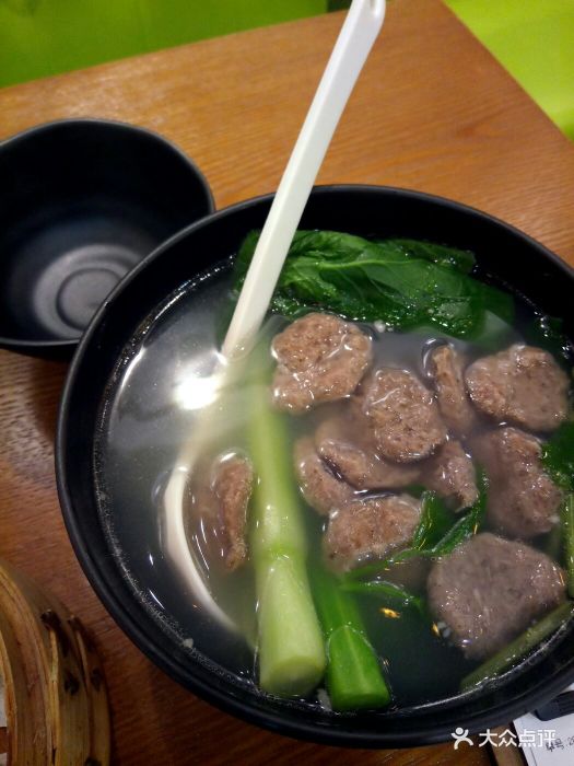 糖朝·精致茶点(壹方中心店)潮汕牛肉饼汤图片 - 第1张