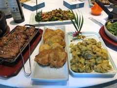 -海派美食·家宴海鲜青岛菜·石锅鲽鱼头(东方城店)