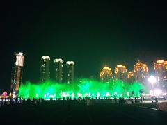 -大连星海广场音乐喷泉