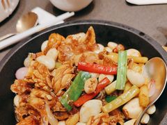 XO酱蜇头海鲜鲍鱼-蟹榭·本帮江浙菜·蟹宴(大宁久光商场店)