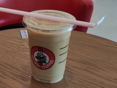 冰榛果豆奶拿铁-太平洋咖啡(市府恒隆二店)