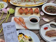-七的湖·晚芳亭·阳澄湖农家菜·大闸蟹(莲花岛店)