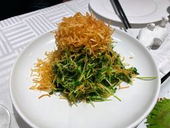 巧拌豆苗-四季民福烤鸭店(王府井灯市口店)