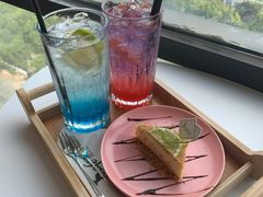 彩虹西柚气泡-猫小主咖啡·猫咖cat cafe(福田店)