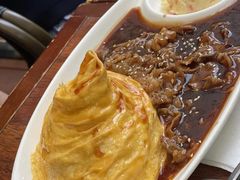 照烧肥牛蛋包饭-玛格萝妮比萨屋(四平店)