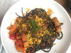 辣味蟹黄墨鱼面-农畉LONFOOD(福田星河COCOPark店)