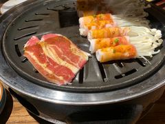 -明洞阿姨·韩式酱蟹烤肉·创意料理(三元桥店)