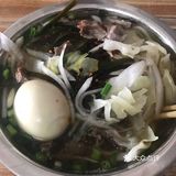 大夏天吃粉真的很需要勇气, 哪怕店里风扇很大到处吹