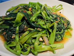 马拉盏炒通菜-大头虾越式风味餐厅(光明广场店)