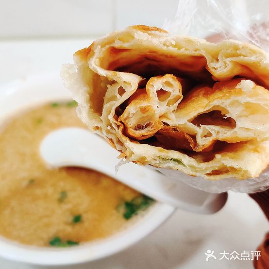 一口爱油条大饼