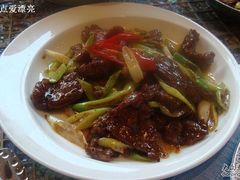 京葱爆肥牛-走马楼饭庄(慈城古县城店)