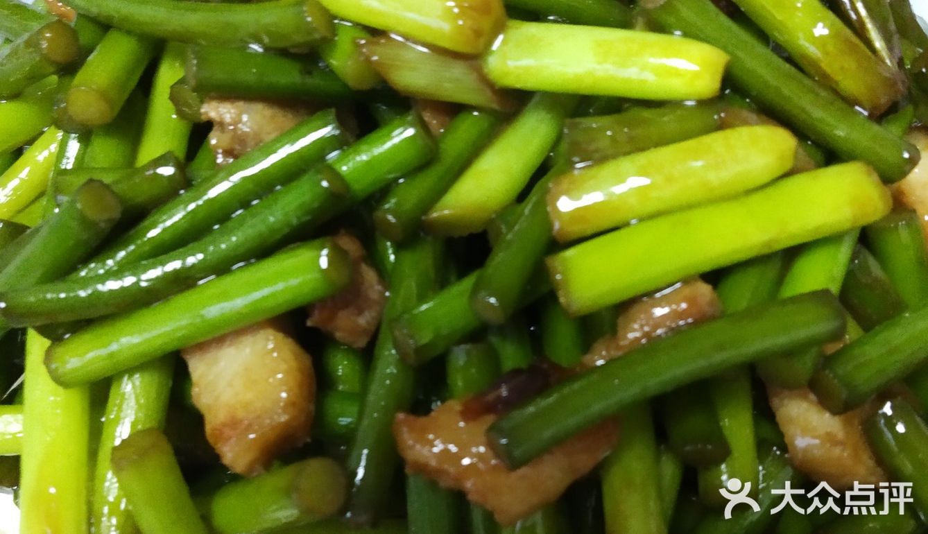 我的家常菜系列之好吃的蒜薹炒肉