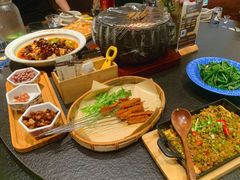 -拾光与烟火丨炭火串烧·自贡小活鲜(西村大院店)