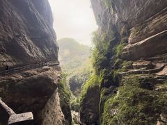 -龙水峡地缝景区