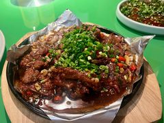 铁板牛仔骨-陈先进鱼馆·地道农家菜(萧山奥体店)