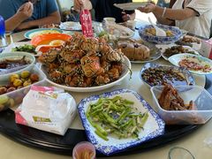 -七的湖·晚芳亭·阳澄湖农家菜·大闸蟹(莲花岛店)