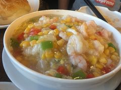 虾球粟米粒烩饭-香港表哥茶餐厅(银泰百货店)