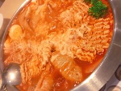 年糕芝士火锅-韩香福脊骨汤锅(上杭路店)
