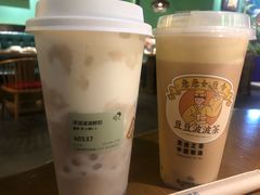 芋泥波波鲜奶-喜茶(南昌王府井店)