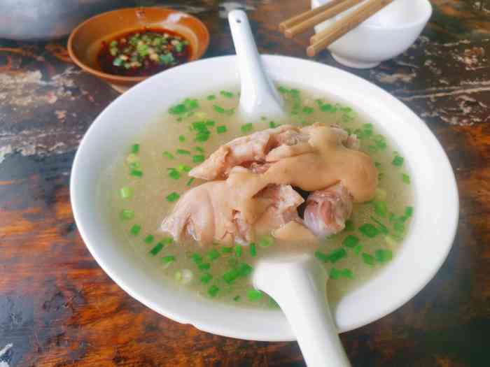 刚子蹄花(总店)-"朋友裂墙推荐 终于拔草95 中午来的 .