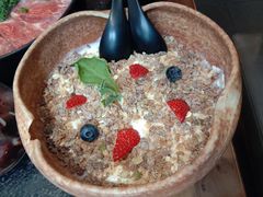 盆栽酸奶-牛小喜黑牛烤肉料理(霸州店)