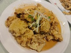 传统锅包肉-黄家饺子东北特色菜馆(湖滨商业街店)