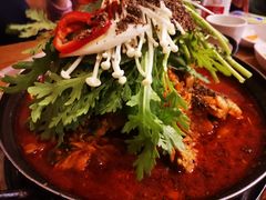 土豆排骨火锅-喇喇排骨火锅·传统韩式脊骨汤(望京西园总店)