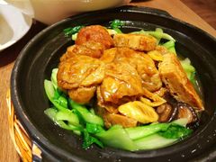 鸡毛菜面筋煲-上海小南国(正大店)