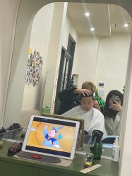 点击看大图 -奇怪的独角兽亲子理发沙龙