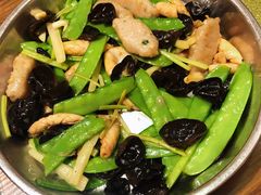 鱼滑炒荷兰豆-农汤老店(顺联公园里店)