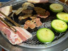 -围炉肉舍•炭烤活鳗•丹东海鲜烤肉(步行街店)