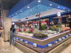 自助取餐区-和谐号海鲜烤肉火锅自助餐厅(车城万达店)