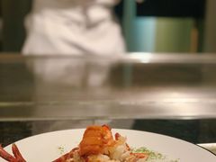 法国蓝龙虾配海胆-Ginza Onodera铁板烧(外滩十八号店)